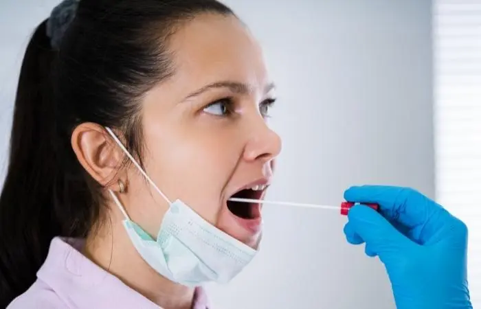 how to find oral mouth swab tests